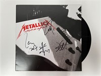 Autograph COA Metallica Vinyl