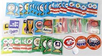 (78) FLEER BASEBALL STICKER CARDS - MIX