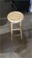Wooden stool/ 30 inches tall