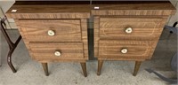 Pair Of Mid Century End Tables