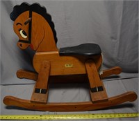 84B: Handcrafted rocking horse