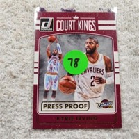 2016-17 Donruss Court Kings Press Proof Kyrie