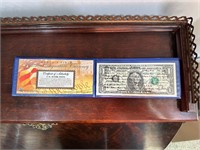 Merrick Mint $1 Bank Note  w/Presidents Signatures