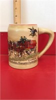 Budweiser Champion Clydsdales-beer Stein -approx