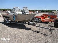 (DMV) 2002 15' VALCO West Coaster Fishing Boat EZ