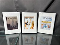 "The New Yorker" Photos & Frame Qty 3