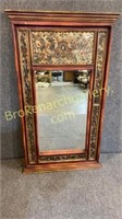 Decorative Reverse Painting on Glass Mirror