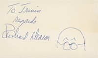 Richard Deacon signed note