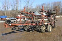 Kent 18FT Field Cultivator W/ 4 Bar Spiked Tooth