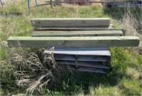 PALLETS AND 6"X 6" POSTS