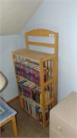 Folding Wood Bookcase Lot
