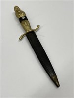 Figural Sheath Knife Made By Korium In Germany Of