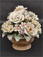 Vintage Italian Capodimonte Style Florals