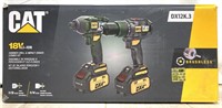 Cat 18v Hammer Drill And Impact Driver Combo Kit