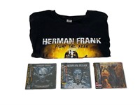 3 Herman Frank CD’s Etc