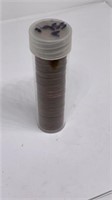 Roll of 1955-P wheat pennies