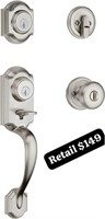 Kwikset Montara Front Door Lock Handle&Deadbolt