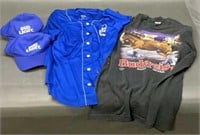 Budweiser Shirt & Bud Light Ballcaps & Jersey