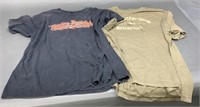 Two Vintage Harley Davidson T Shirts