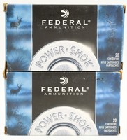 40 Rounds Of Federal Power-Shok .308 Win Ammo