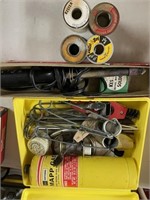 MISC. GAS CRAFTSMAN TORCH AND SOLDERING KIT