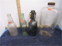 4-- OLD BOTTLES