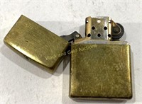 Solid Brass Zippo Lighter (Nonworking)