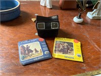 vintage viewmaster and slides