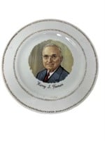 Harry. S. Truman commemorative plate