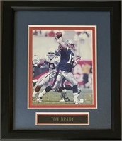 Tom Brady Signed Photo COA