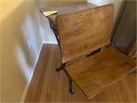 Antique School Desk