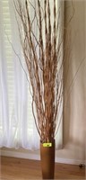 Tall Willow Sticks in Vase