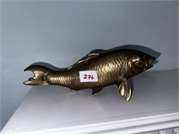 LARGE BRASS FISH