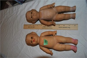 2 Todd-L-D dolls from sun rubber company