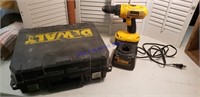 Dewalt 18v drill and case works