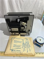 Bell and Howell super eight movie projector