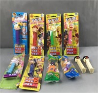 Pez dispensers and candy