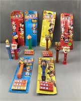 Pez dispensers and candy