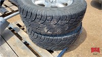 2 - 265/70R17 Tires on Rims