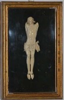 Finley Carved Corpus Christi in Shadowbox Frame