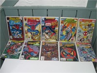Lot de 10 comics Spider-Man