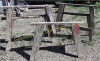 (5) sawhorse 3 ft 4 in tall