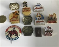 Collection of Calgary Stampede pins