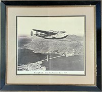 1939 BOEING B-314 OVER SAN FRANCISCO BAY PRINT