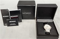 MOVADO SERIES 800 CHRONOGRAPH WATCH W/ BOX