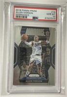 2018 Panini Prizm Dominance #19 A. Iverson PSA 10!