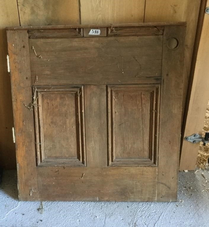 Antique Half Door - 33.5" x 36"