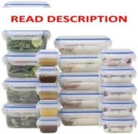 SnapLock Food Storage Container Set