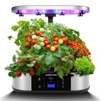 JustSmart 12 Pods Hydroponics Growing System  Smar