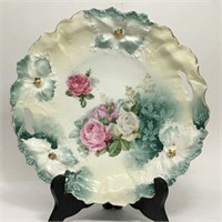 R. S. Prussia Floral Porcelain Tray